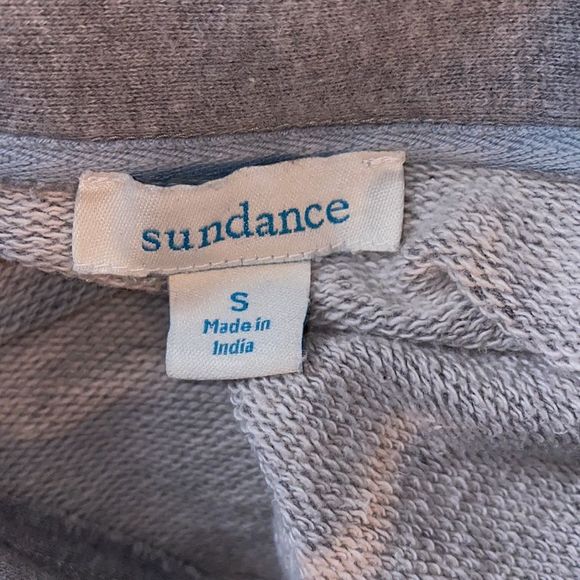 SUNDANCE Botanic Embroidered Cowl-neck Sweatshirt-S - Picture 6 of 7